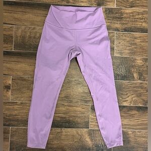 Lululemon 25in Purple Align Leggings